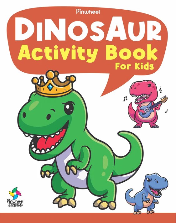 Dinosaur Activity Book For Kids